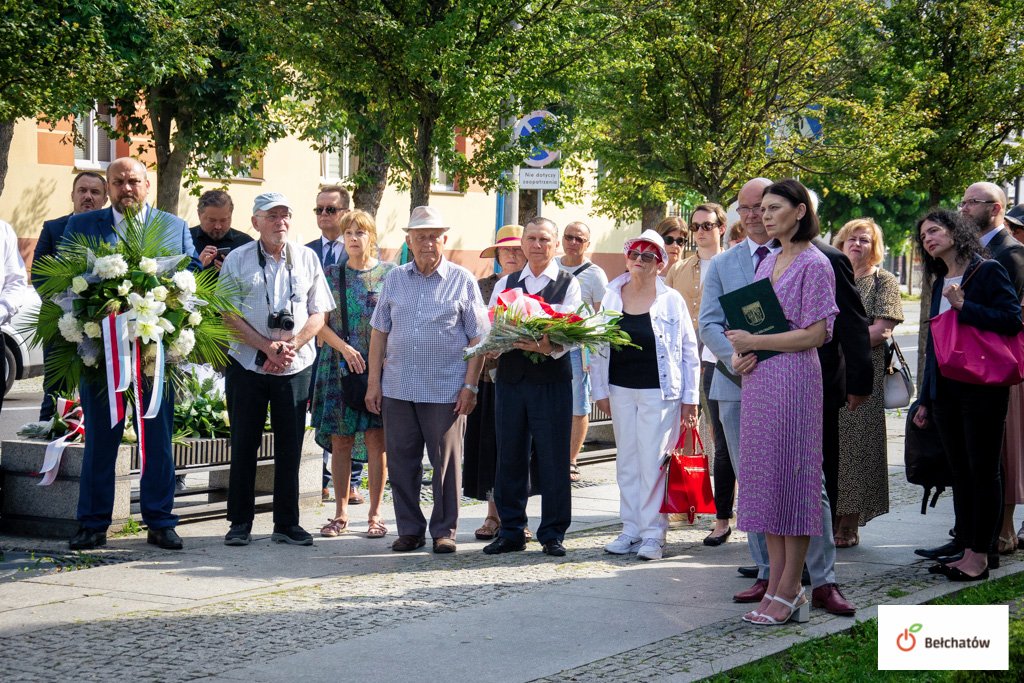 Commemoration event at Narutowicza Square